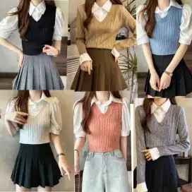 Aneka Baju Wanita Korean Style Terkini TRENDY, BAGUS & MURAH