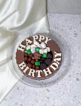 PO Miette Cake Puding Happy Birthday