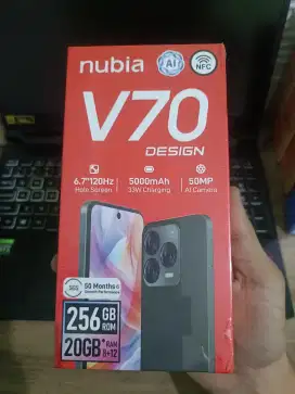 Nubia V70 design
