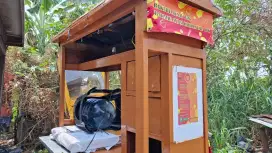 DIJUAL GEROBAK+TUNGKU SEMAWAR