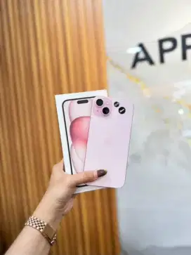 iPhone 15 128 pink iBox ( Garansi ON maret 2026 BH 100%)