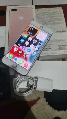 Iphone 7 Plus 32Gb PA/A Fulset Resmi Ibox Mulus Normal No Minus