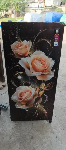 Kulkas pintu 1 lengkap