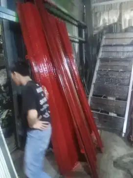 Folding gate rolling door