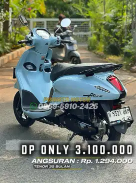 DP 3,1 Jutaan Yamaha Grand Fillano 125 Hybrid Neo 2023