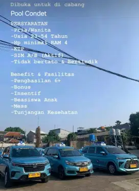 Lowongan Pengemudi Taksi