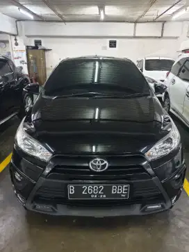 Toyota Yaris S TRD A/T 2016 Hitam Pajak Panjang Low KM Mulus Istimewa