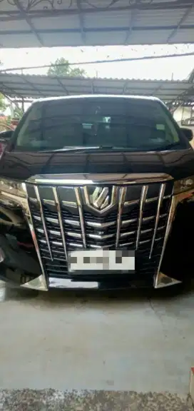Alphard Type G Hitam