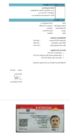 Lagi nyari kerja sebagai sopir