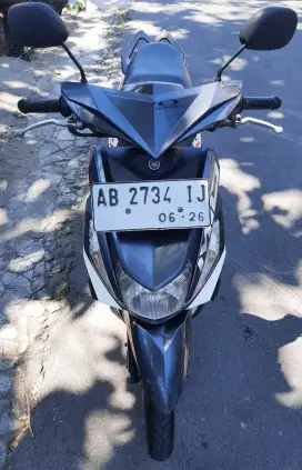 MIO M3 125 FI'16 PUTIH PAJAK HIDUP PLAT BANTUL KONDISI TERAWAT KOMPLIT