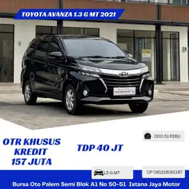 LOW KM Toyota Avanza 1 3 G MT 2021 Hitam