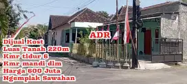 Dijual Kost Murah Ngemplak Sawahan Boyolali