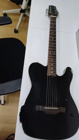 SQOE Spain SEAD900 Acoustic Electric with Piezo in Black Gloss