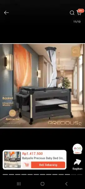Box bayo babyelle atractive pline precious