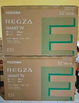 Tv led toshiba 32 smarr tv baru