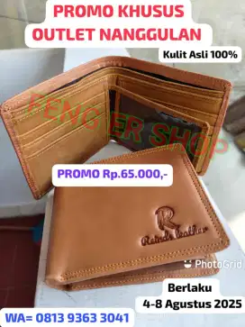 Dompet Kulit Sapi Asli ( PROMO )
