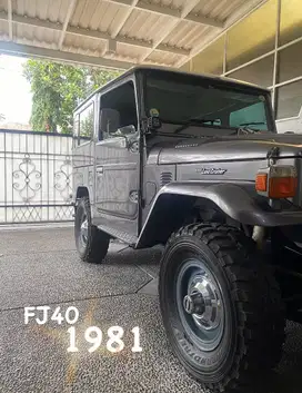 Hardtop FJ40 bensin 1981