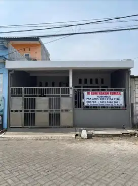 Dikontrakkan rumah uk 6 x 15 daerah Surabaya Timur