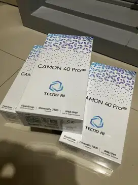Camon 40 Pro 8/256 Garansi Resmi (BARU)
