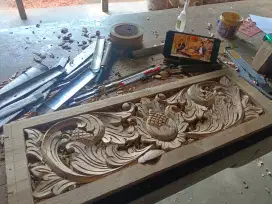ukiran kayu jati