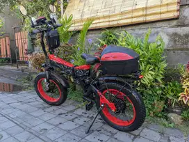 Sepeda Listrik Lankeleisi Lipat MTB  X3000 Plus