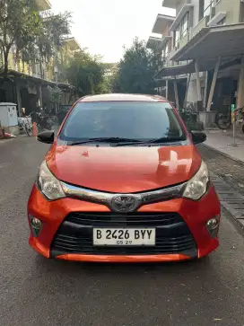 Toyota Calya G Matic 2019 Orange Metalic