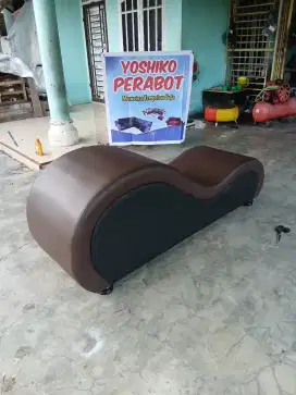 Yoshiko perabot - sofa kamasutra coklat hitam