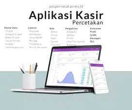 Software Percetakan dan Keuangan Kasir