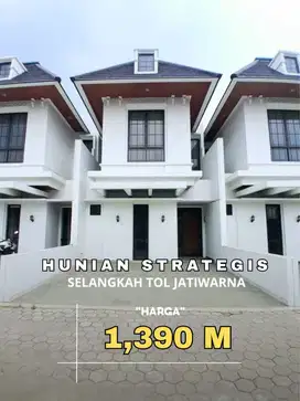 Rumah strategis siap huni dekat tol jatiwarna