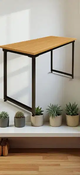 Meja cafe ukuran 120x60