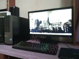 Pc editing dell / intel core i7 + ram 8gb + vga nvidia + monitor 20in