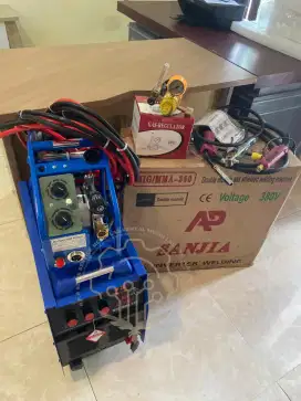 MESIN LAS MIG CO² 350A AP SANJIA MESIN LAS FCAW MIG 3 PHASE AP SANJIA