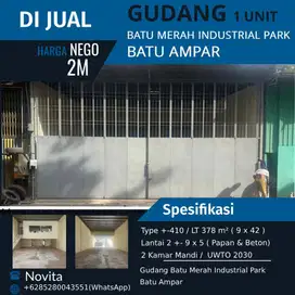 1 Unit Gudang Batu Merah Industrial park Batu Ampar