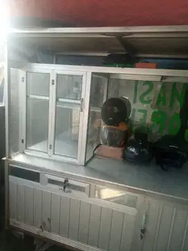 Jual Gerobag Serba Guna Masih Bagus( Bekas Jual Nasi Goreng)
