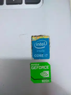 Dijual laptop Hp Intel I7 Ram 8GB HDD 500GB VGA 2GB siap pakai COD