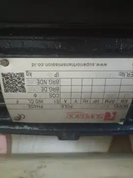 ALAT CUCI MOTOR SJY SERIES ELECTRICAL MOTOR