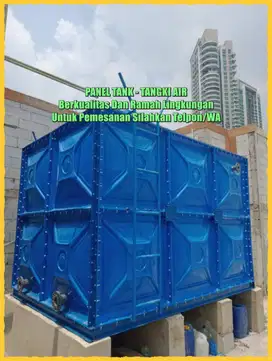 Tangki Panel ,  Tangki Air Fiberglass ,  Roof Tank , Tangki Air Kotak