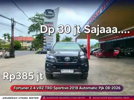 Dp30jt Fortuner VRZ TRD S 2018 AT Pjk08-2026