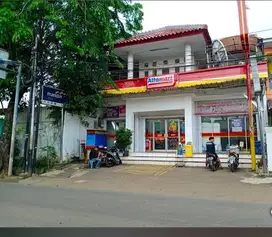 Dijual lahan tersewa indomaret beserta rumah dibelakangnya