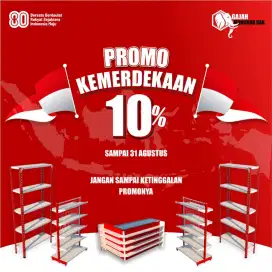 Jual rak gondola minimarket