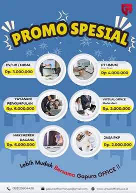 Sewa Kantor/ Alamat Kantor Di Jakarta Barat