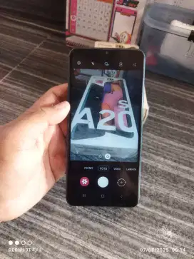 Samsung a20s 4/64gb lengkap dan normaLL