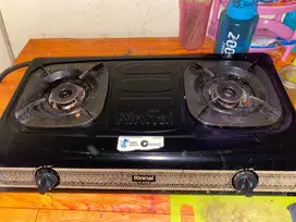 Dijual kompor 2 tungku + selang gas