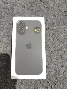 iPhone 16 new ibox, 128gb
New segel 
Dijual murah, hanya 1 unit