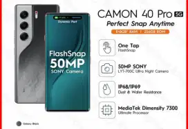 DIJUAL HP TECNO AI - CANON 40 PRO 5G