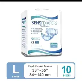 Bundle 2 Sensi adult diapers size L