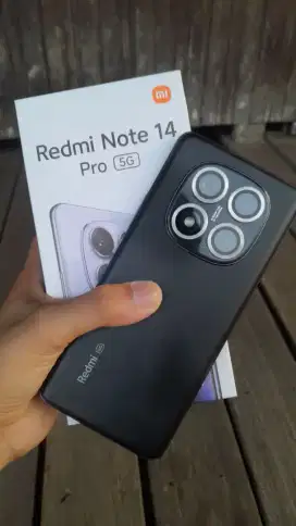 Redmi note 14 pro 5g 8/256gb like new pakaian hnyar second rasa baru