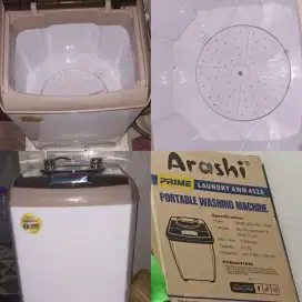 Dijual Mesin Cuci Merk Arashi Kapasitas 4.5 KG.