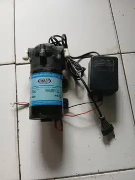 Pompa Ro cisso kapasitas 100gpd-150gpd+adaptor 24v