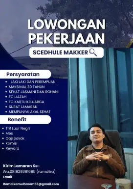 Dicari staff kantor